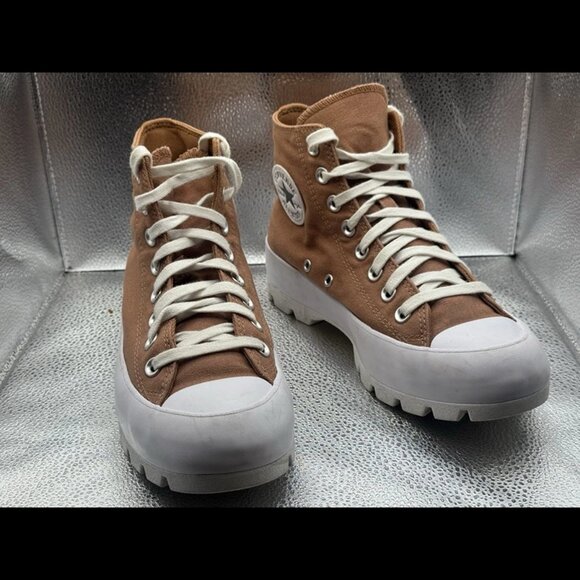 Size 8.5 - Converse Chuck‎ Taylor All Star Lugged Mineral Clay A02565C Women's - Picture 1 of 12